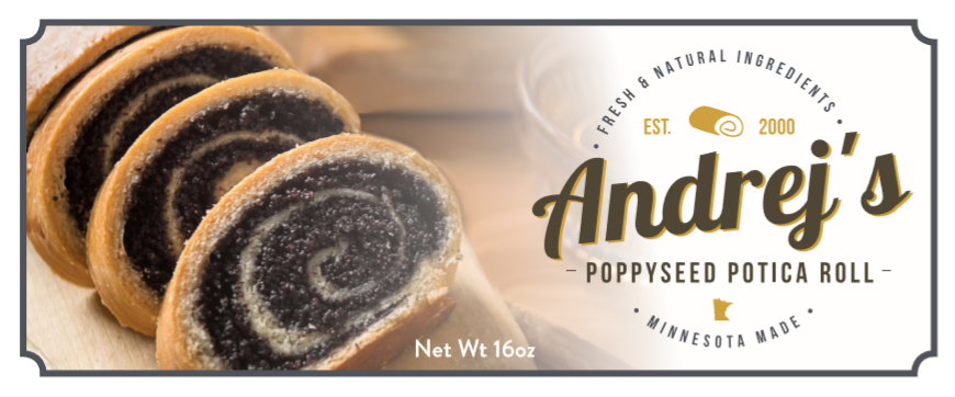 Andrej's Poppyseed Potica Roll